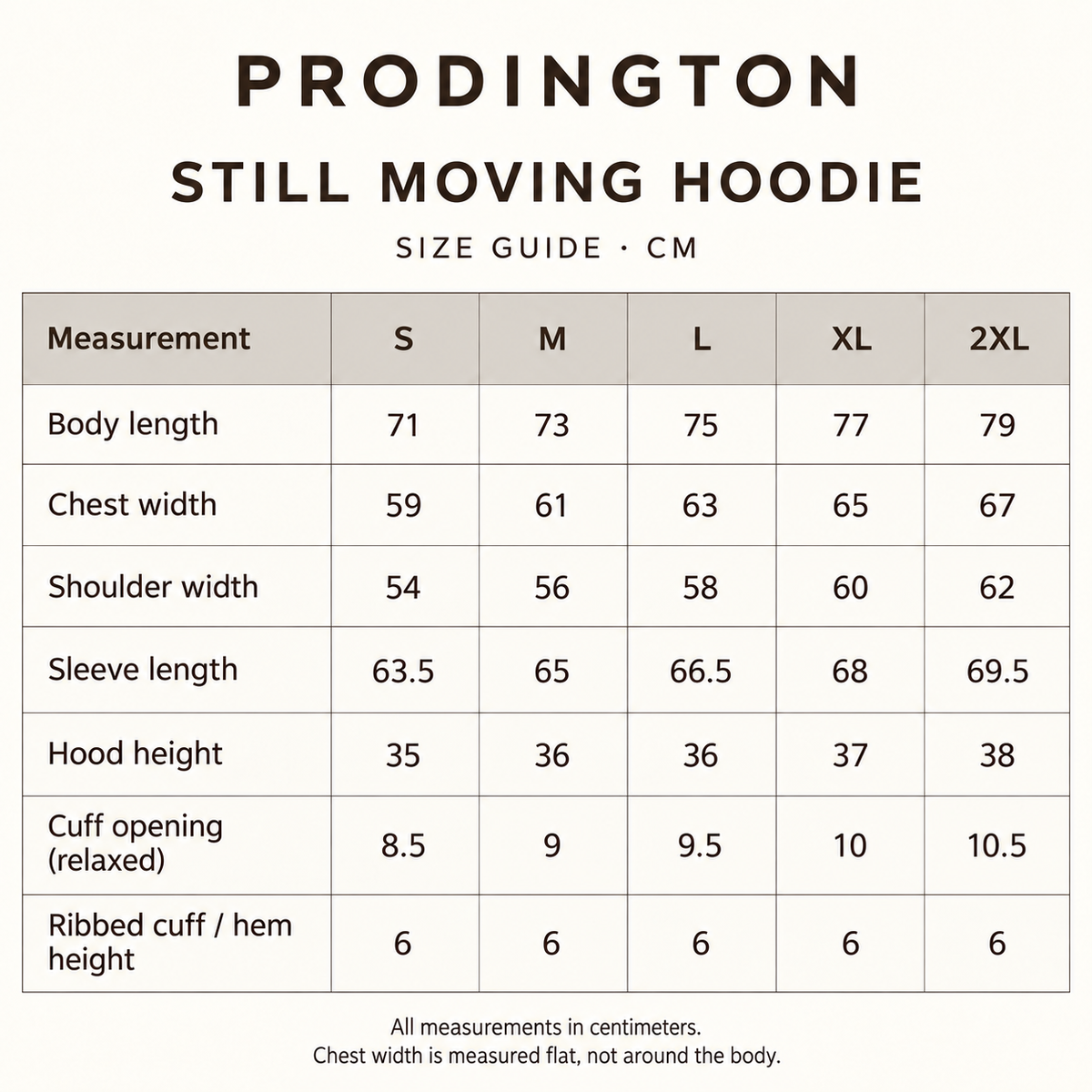 Still Moving Hoodie