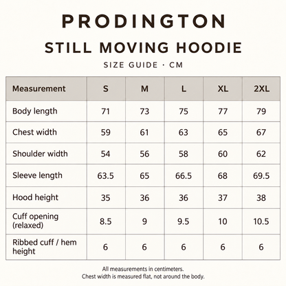 Still Moving Hoodie